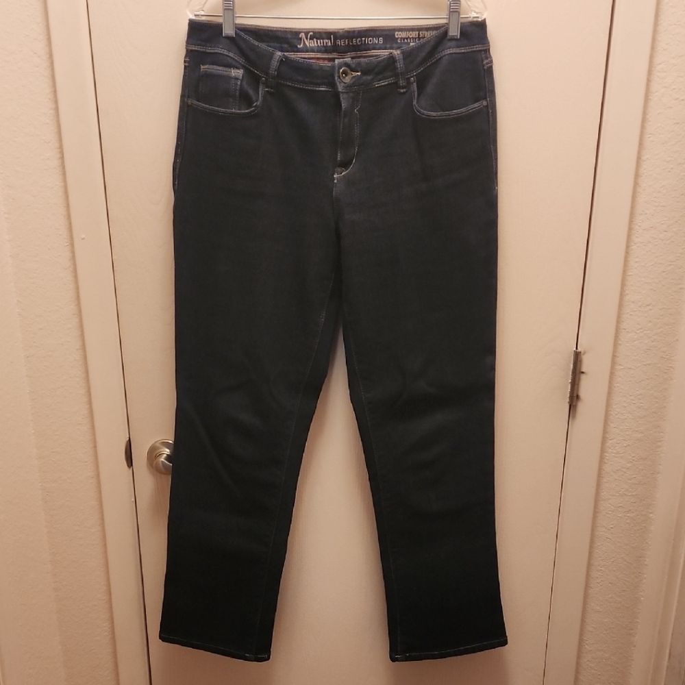 Natural Reflections Deep Blue Boot Cut Jeans